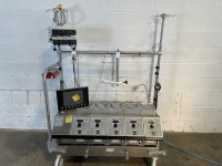 COBE CENTURY (CAT NO. 043625-061) BLOOD PERFUSION SYSTEM WITH 5 ROLLER PUMPS