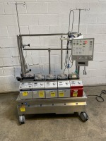 MAQUET JOSTRA HL20 HEART LUNG MACHINE W/ 4 PUMP MODULES