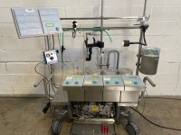 STOCKERT S3 BLOOD PERFUSION SYSTEM 3 ROLLER PUMPS