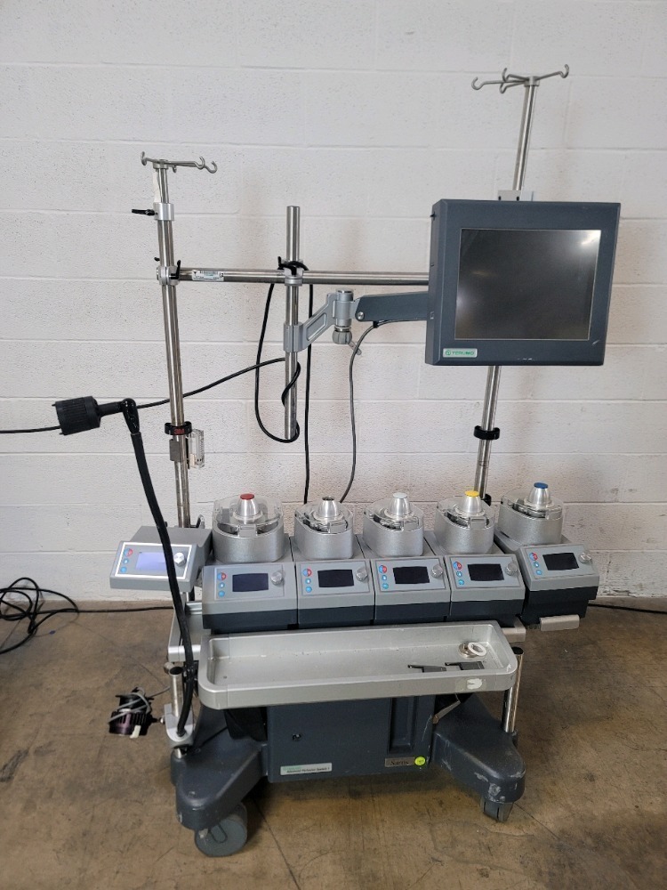 Terumo Rika Machine TERUMO ADVANCED SYSTEM 1 BLOOD PERFUSION SYSTEM WITH 5 ROLLER PUMPS