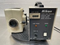 NIKON HB-10101AF SUPER HIGH PRESSURE MERCURY LAMP W/ POWER SUPPLY