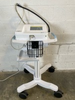 WELCH ALLYN CP150 ECG/EKG MACHINE ON ROLLING STAND