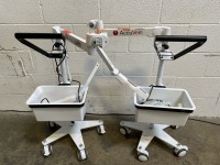 LOT OF 2 ACCUVEIN ROLLING STANDS