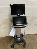 SONOSITE X-PORTE DOCK W/ DVR AND 2 PROBES(10-5, 5-2) ON ROLLING STAND