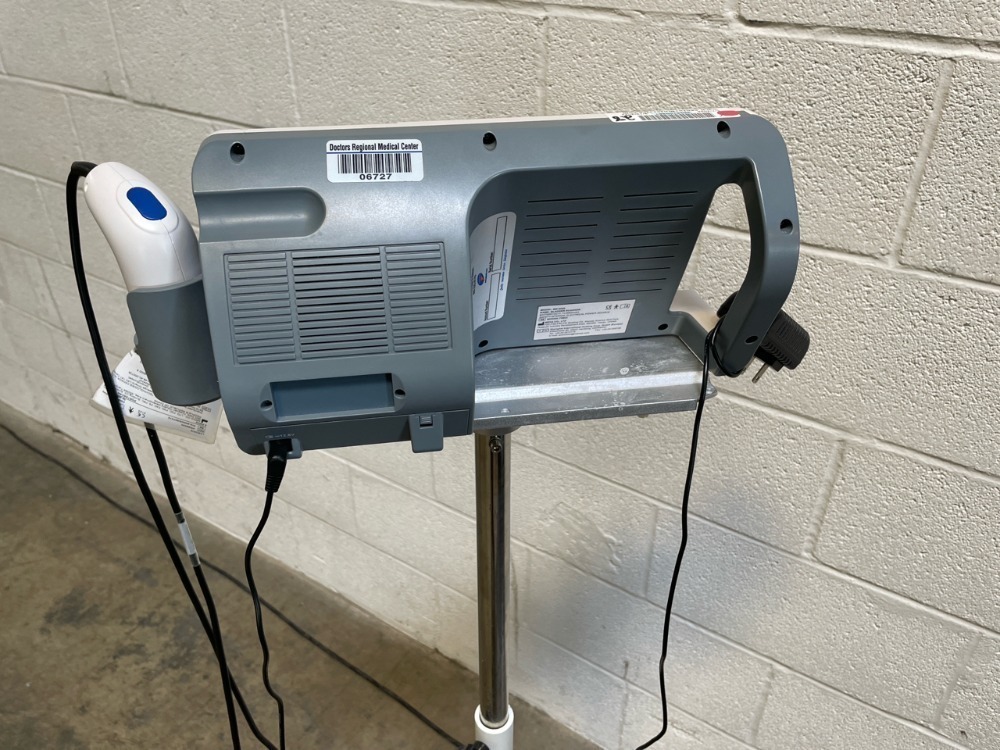 LABORIE PORTASCAN 3D BLADDER SCANNER W/ PROBE ON ROLLING STAND