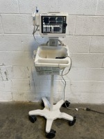 PHILIPS SURESIGNS VS4 PATIENT MONITOR ON ROLLING STAND