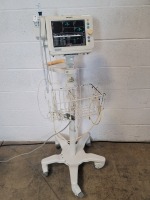 PHILIPS SURESIGNS VS3 PATIENT MONITOR ON ROLLING STAND