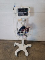 PHILIPS SURESIGNS VS3 PATIENT MONITOR ON ROLLING STAND