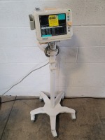 PHILIPS SURESIGNS VS3 PATIENT MONITOR ON ROLLING STAND