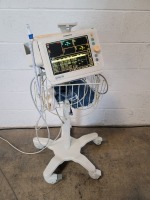 PHILIPS SURESIGNS VS3 PATIENT MONITOR ON ROLLING STAND