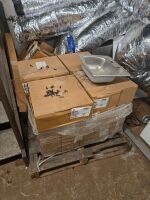 SILVERCAST SDB15152 SINGLE BASIN STAINLESS STEEL SINKS, BASINS-NEW IN BOX PALLET 2100 DORCHESTER AVE. DORCHESTER, MA 02124