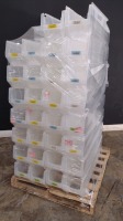 LOT OF PLASTIC BINS