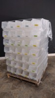 LOT OF PLASTIC BINS