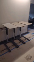 LOT OF (3) OVERBED TABLES