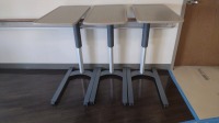 LOT OF (3) OVERBED TABLES