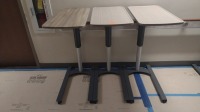 LOT OF (3) OVERBED TABLES