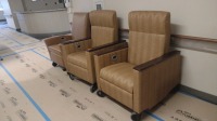 LOT OF (3) PATIENT RECLINERS