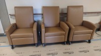 LOT OF (3) PATIENT RECLINERS