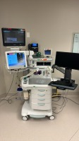 GE AISYS CS2 ANESTESIA MACHINE WITH PHILIPS MX700 MONITOR, E-SCAIO GAS MODULE, ISO VAPORIZER, SEVO VAPORIZER, AND ASSORTED MODULES