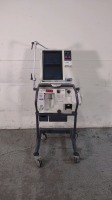 NELLCOR PURITAN BENNETT 840 VENTILATOR ON ROLLING STAND (BILEVEL, TC, NEOMODE, VV+, PAV+, RM)