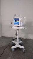 PHILIPS RESPIRONICS V60 VENTILATOR ON ROLLING STAND