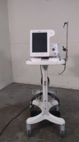 PHILIPS RESPIRONICS V60 VENTILATOR ON ROLLING STAND