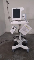 PHILIPS RESPIRONICS V60 VENTILATOR ON ROLLING STAND