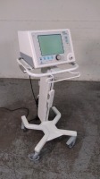 RESPIRONICS BIPAP VISION VENTILATORY SUPPORT SYSTEM ON ROLLING STAND