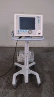 RESPIRONICS BIPAP VISION VENTILATORY SUPPORT SYSTEM ON ROLLING STAND