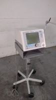 RESPIRONICS BIPAP VISION VENTILATORY SUPPORT SYSTEM ON ROLLING STAND