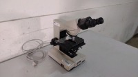 NIKON LABOPHOT LAB MICROSCOPE WITH 2 EYEPIECES (CFW 10X), 4 OBJECTIVES (20, 40, 100, 100)