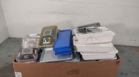 LOT OF MISC ITEMS (MOSTLY EMPTY TRAYS)