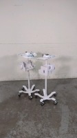 WELCH ALLYN REF 4800-60 (2) MOBILE STANDS