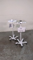 WELCH ALLYN REF 4800-60 (2) MOBILE STANDS