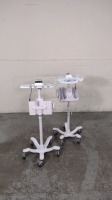 WELCH ALLYN REF 4800-60 (2) MOBILE STANDS