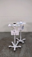 WELCH ALLYN REF 4800-60 (2) MOBILE STANDS