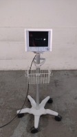 DATASCOPE PASSPORT 2 PATIENT MONITOR ON ROLLING STAND