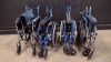 LOT OF (4) WHEELCHAIRS