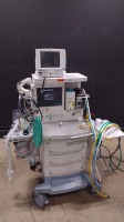 MINDRAY A3 ANESTHESIA MACHINE WITH (2.12.00 SOFTWARE VERSION), 2 VAPORIZERS (TEC 7 SEVOFLURANE, TEC 6 PLUS DESFLURANE) & CARDIOCAP/5 MONITOR