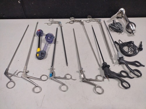 LOT OF LAPAROSCOPIC INSTRUMENTS