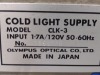 OLYMPUS CLK-3 LIGHT SOURCE - 3