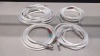 LOT OF LIGHT CABLES