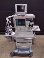 MINDRAY A3 ANESTHESIA MACHINE WITH (2.12.00 SOFTWARE VERSION), 2 VAPORIZERS (TEC 7 SEVOFLURANE, TEC 6 PLUS DESFLURANE) & CARDIOCAP/5 MONITOR