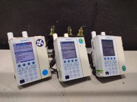 LOT OF (3) SIGMA SPECTRUM INFUSION PUMPS (V. 6.05.15 SOFTWARE VERSION)