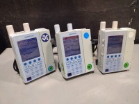 LOT OF (3) SIGMA SPECTRUM INFUSION PUMPS (V. 6.05.15 SOFTWARE VERSION)