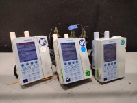 LOT OF (3) SIGMA SPECTRUM INFUSION PUMPS (V. 6.05.15 SOFTWARE VERSION)