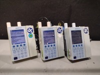 LOT OF (3) SIGMA SPECTRUM INFUSION PUMPS (V. 6.05.15 SOFTWARE VERSION)