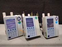 LOT OF (3) SIGMA SPECTRUM INFUSION PUMPS (V. 6.05.15 SOFTWARE VERSION)