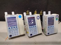 LOT OF (3) SIGMA SPECTRUM INFUSION PUMPS (V. 6.05.15 SOFTWARE VERSION)