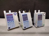 LOT OF (3) SIGMA SPECTRUM INFUSION PUMPS (V. 6.05.15 SOFTWARE VERSION)